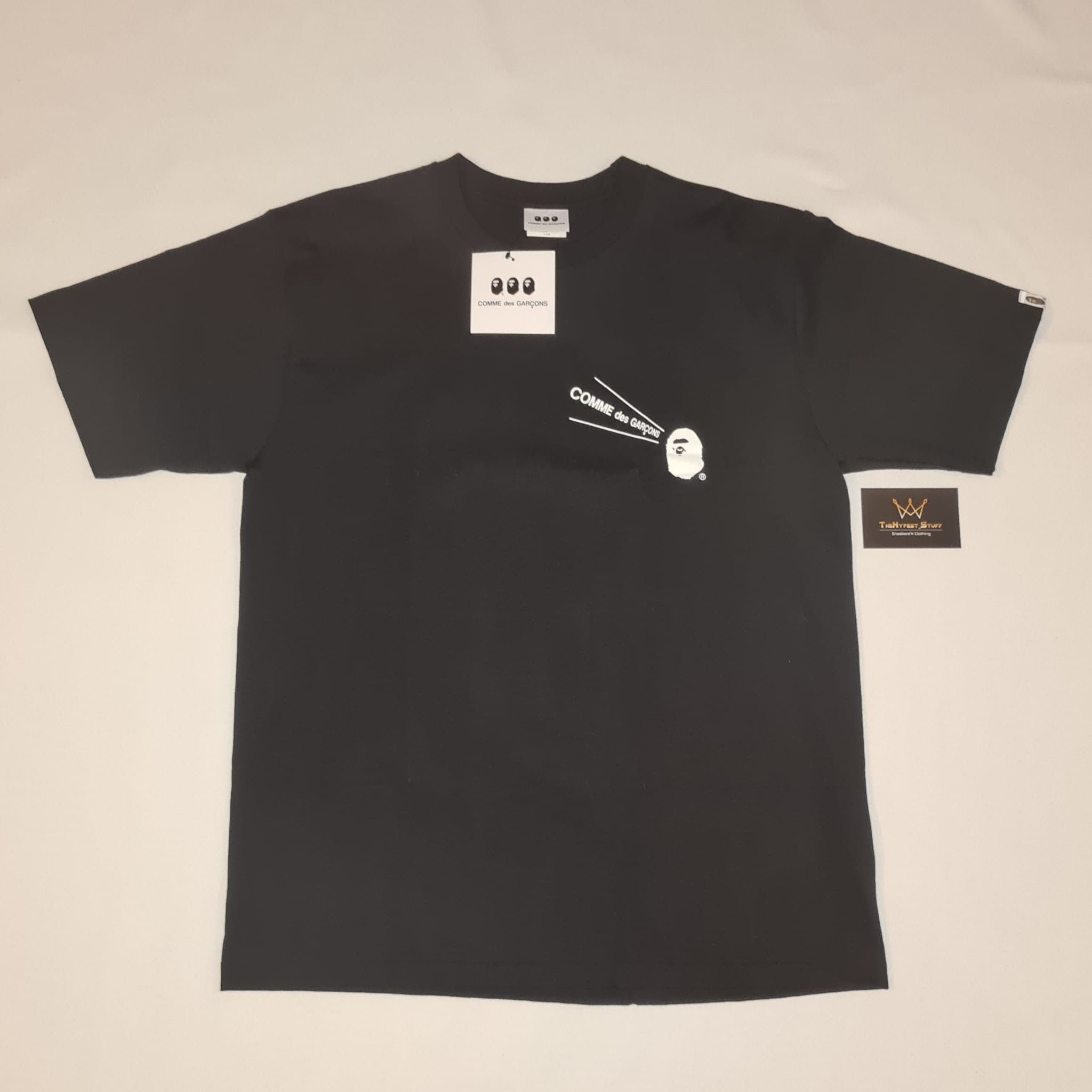 Bape Bape x CDG Osaka tee black L | Grailed