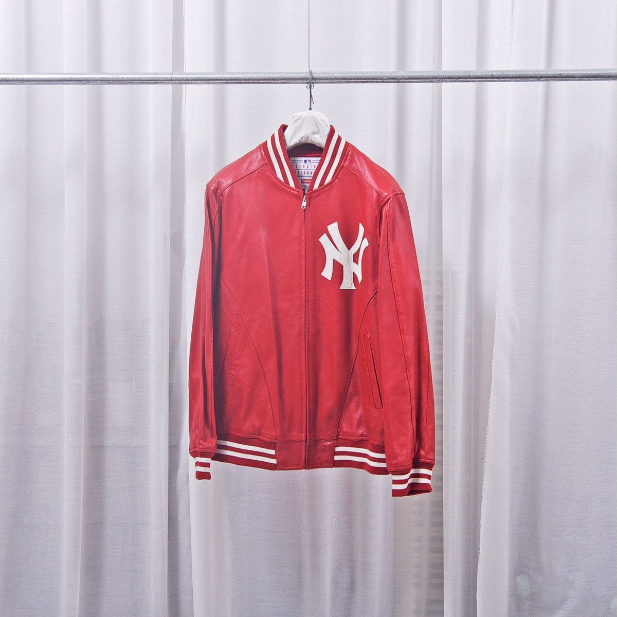 New York Yankees × Supreme Supreme x NewYork Yankee leather jacket Size US L / EU 52-54 / 3 - 1 Thumbnail