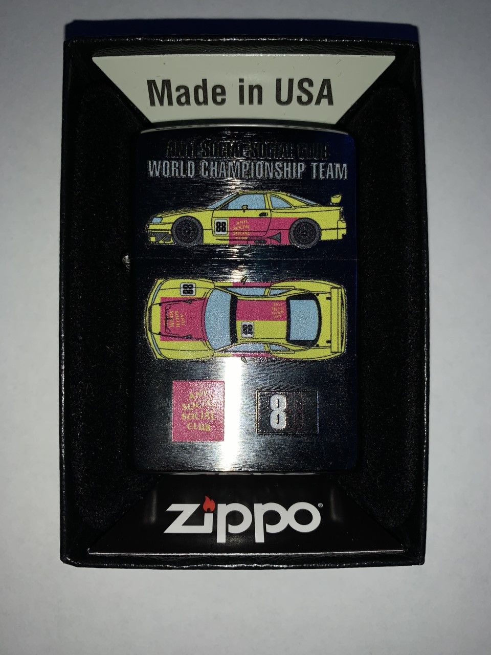 Anti Social Social Club × Zippo ASSC Speedbumps Silver Zippo Lighter Size ONE SIZE - 2 Thumbnail