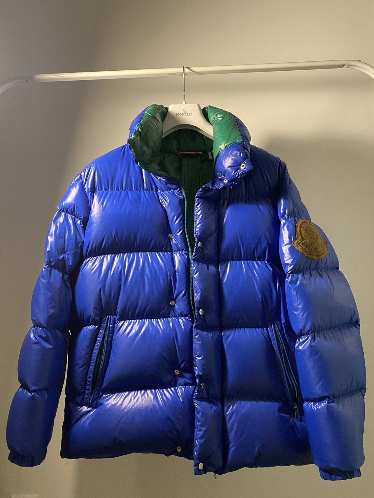 Moncler Moncler Dervaux Puffer Blue Grailed
