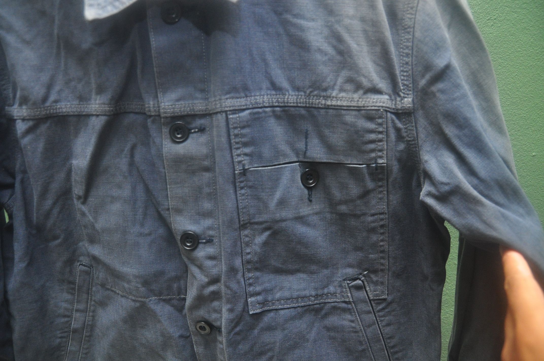 Japanese Brand × Johnbull × Vintage Vintage Johnbull Distreesed Denim Jacket Travis Scott Style Size US L / EU 52-54 / 3 - 5 Thumbnail