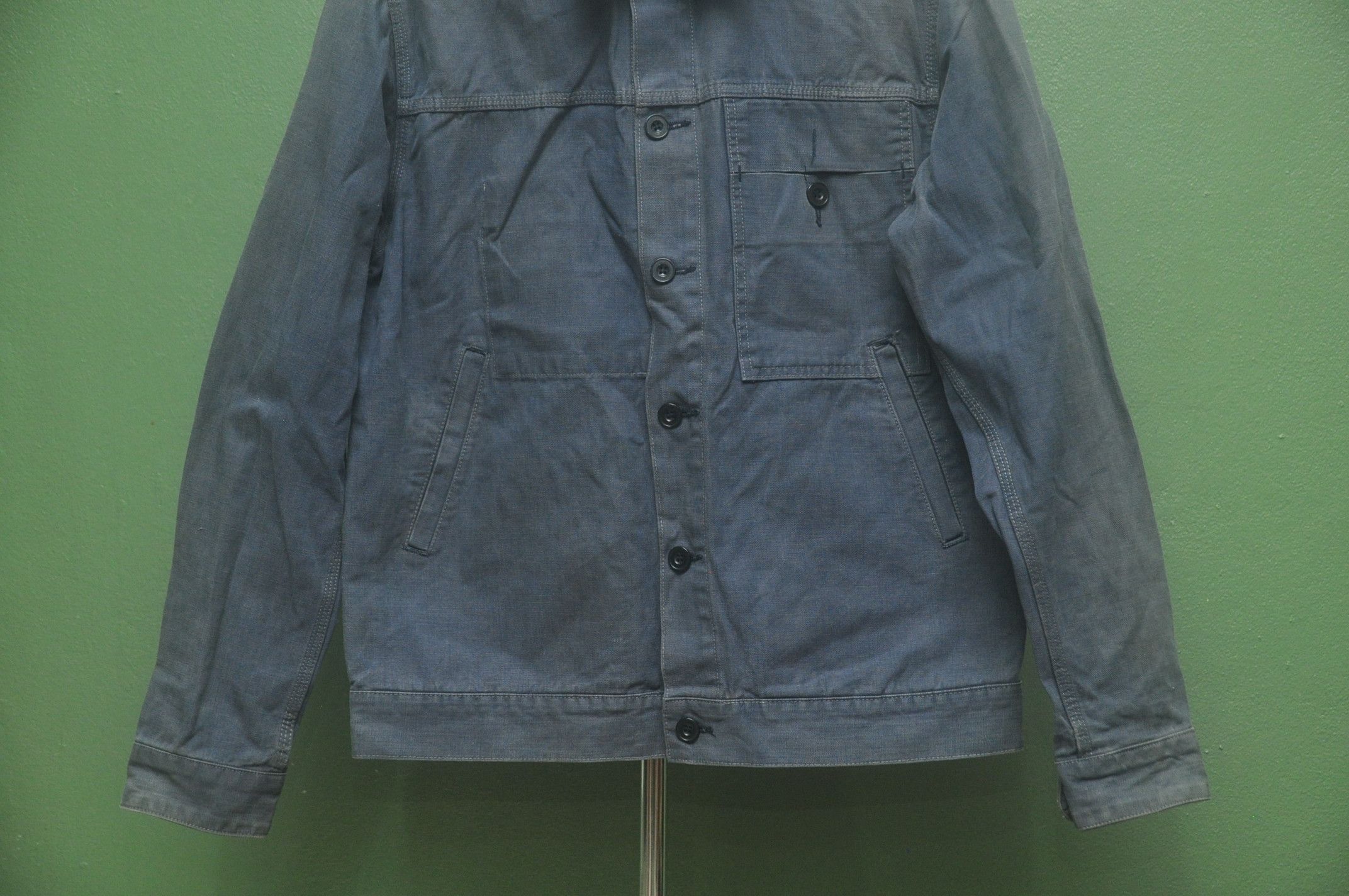 Japanese Brand × Johnbull × Vintage Vintage Johnbull Distreesed Denim Jacket Travis Scott Style Size US L / EU 52-54 / 3 - 4 Thumbnail