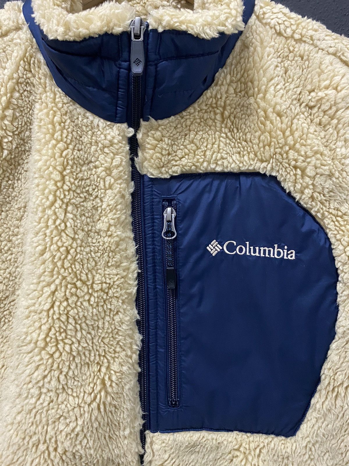Columbia RARE🔥COLUMBIA DEEP PILE RETRO X FLEECE VEST JACKET Size US S / EU 44-46 / 1 - 8 Thumbnail