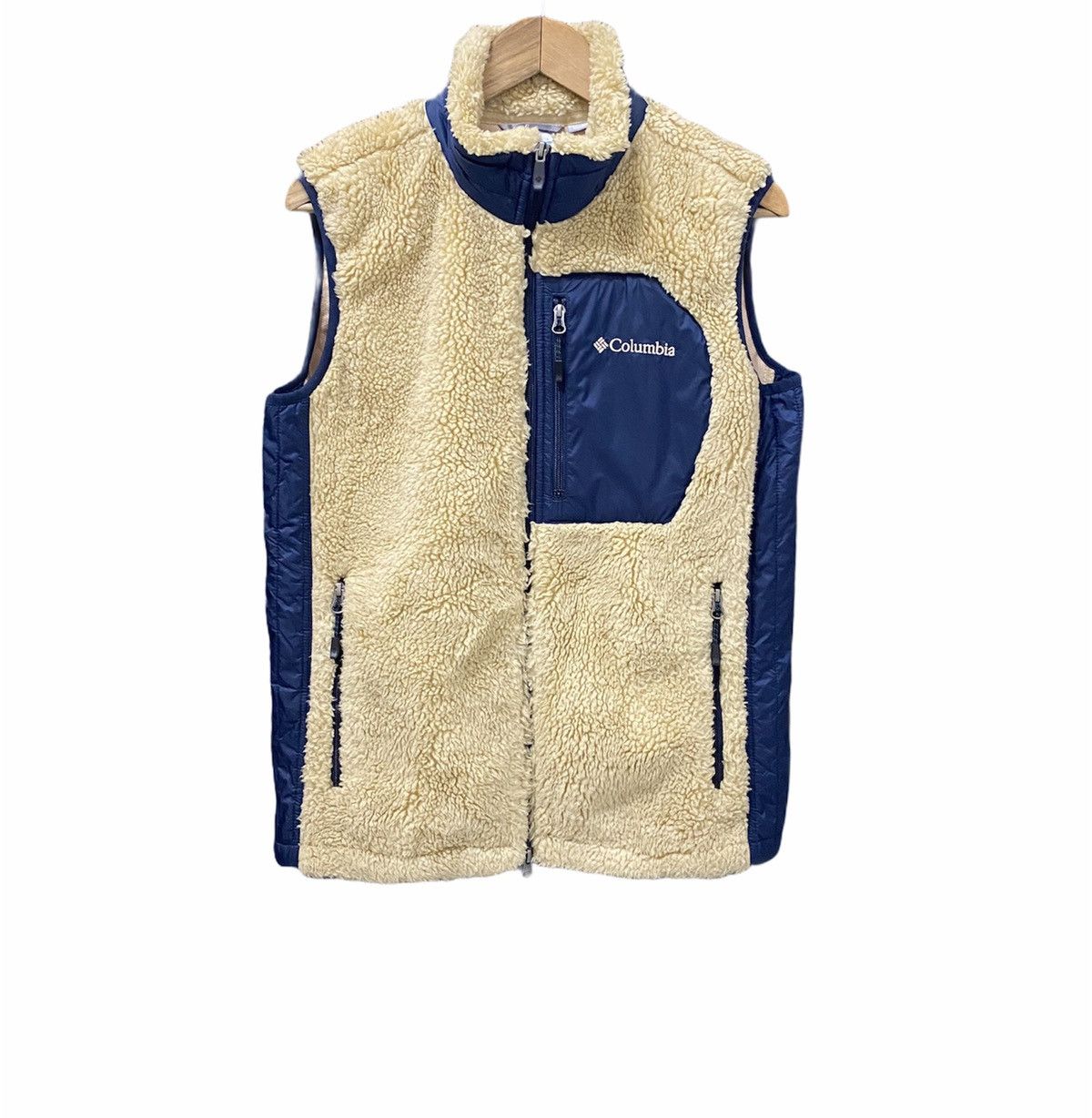 RARE🔥COLUMBIA DEEP PILE RETRO X FLEECE VEST JACKET