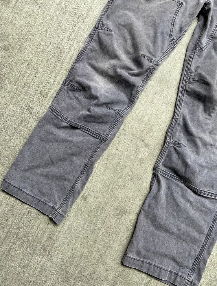 Carhartt × Vintage 90’s Carhartt Double Knee Grey Carpenter Pants Vintage Size US 32 / EU 48 - 5 Thumbnail