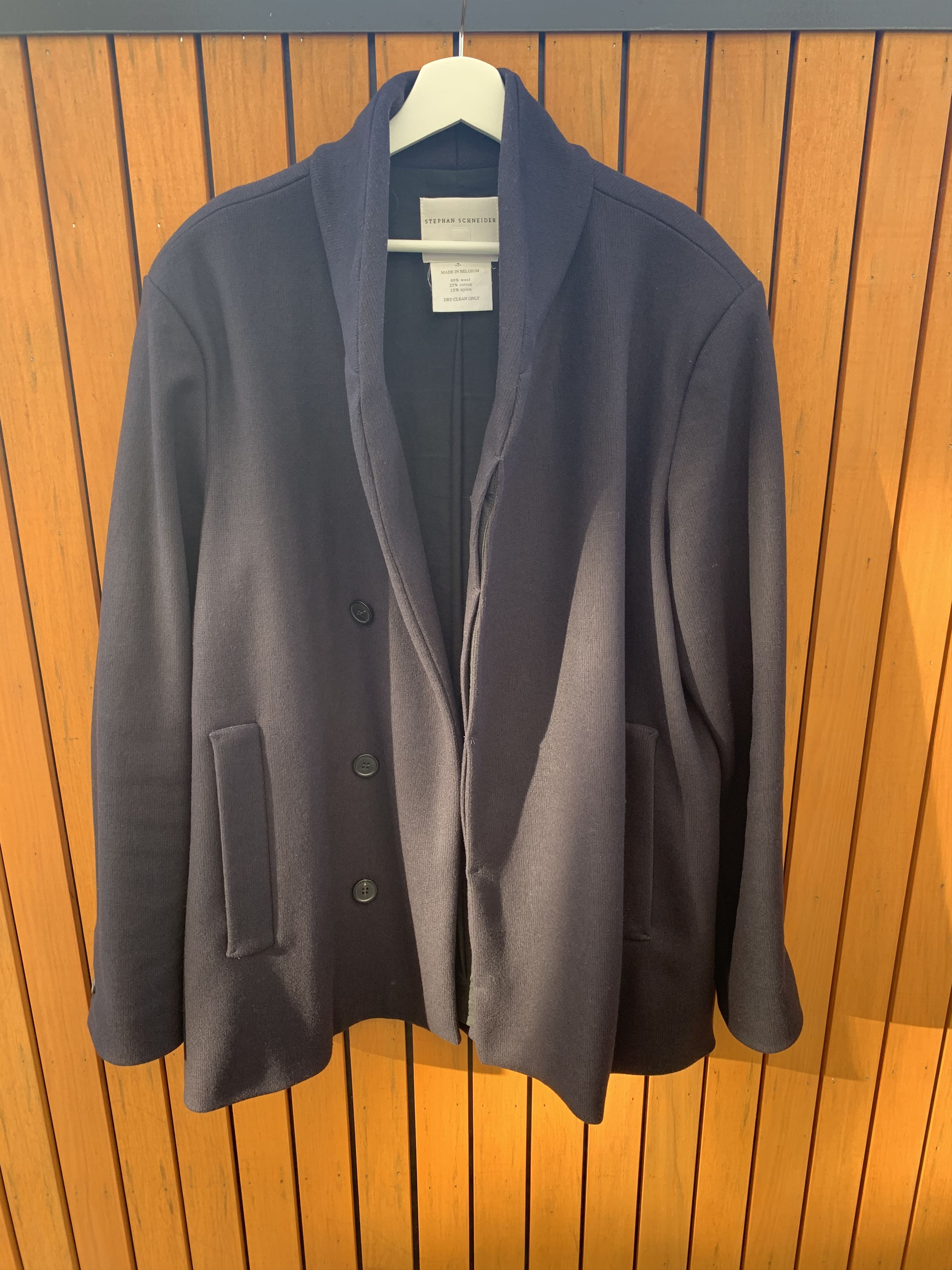 Stephan Schneider AW17 Navy Wool Jacket (sz.7) | Grailed