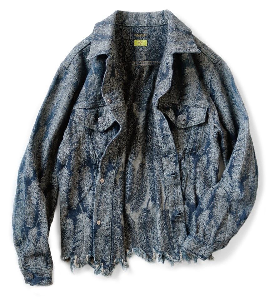 Kapital KAPITAL 12oz feather denim 3rd Jacket kimono new Japan 2 Size US M / EU 48-50 / 2 - 9 Thumbnail