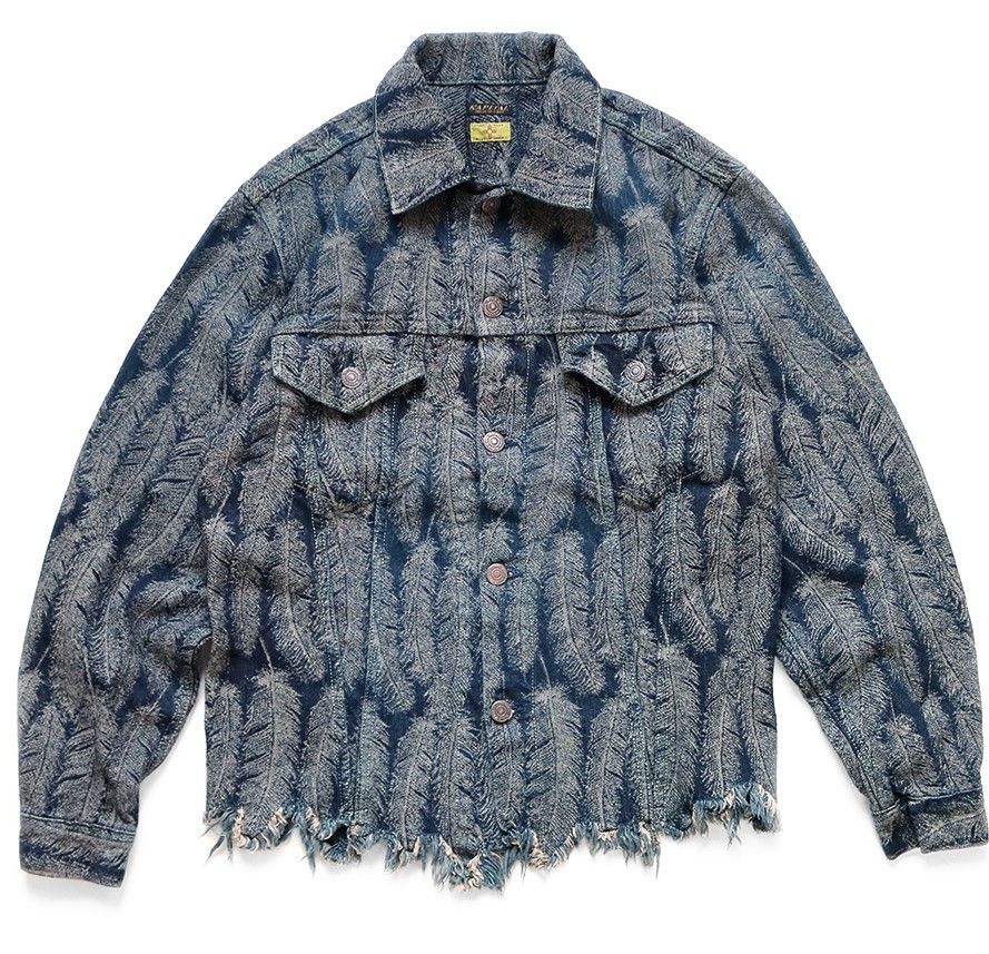 Kapital KAPITAL 12oz feather denim 3rd Jacket kimono new Japan 2 Size US M / EU 48-50 / 2 - 7 Thumbnail