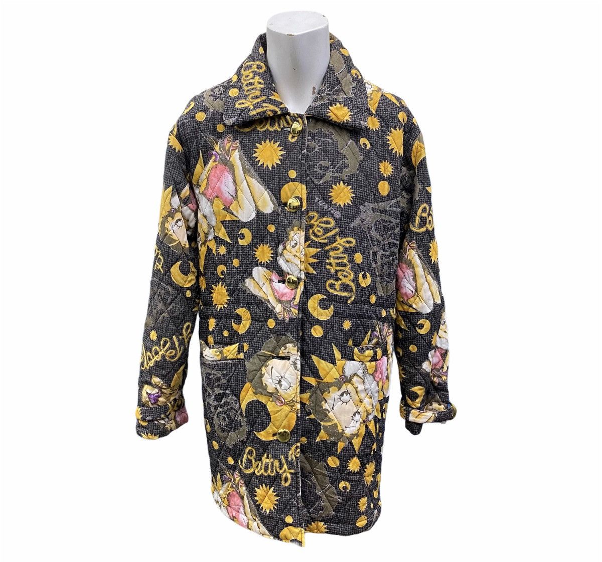 Cartoon Network Vintage Betty Boop Full Print Button Jacket Size US L / EU 52-54 / 3 - 1 Thumbnail