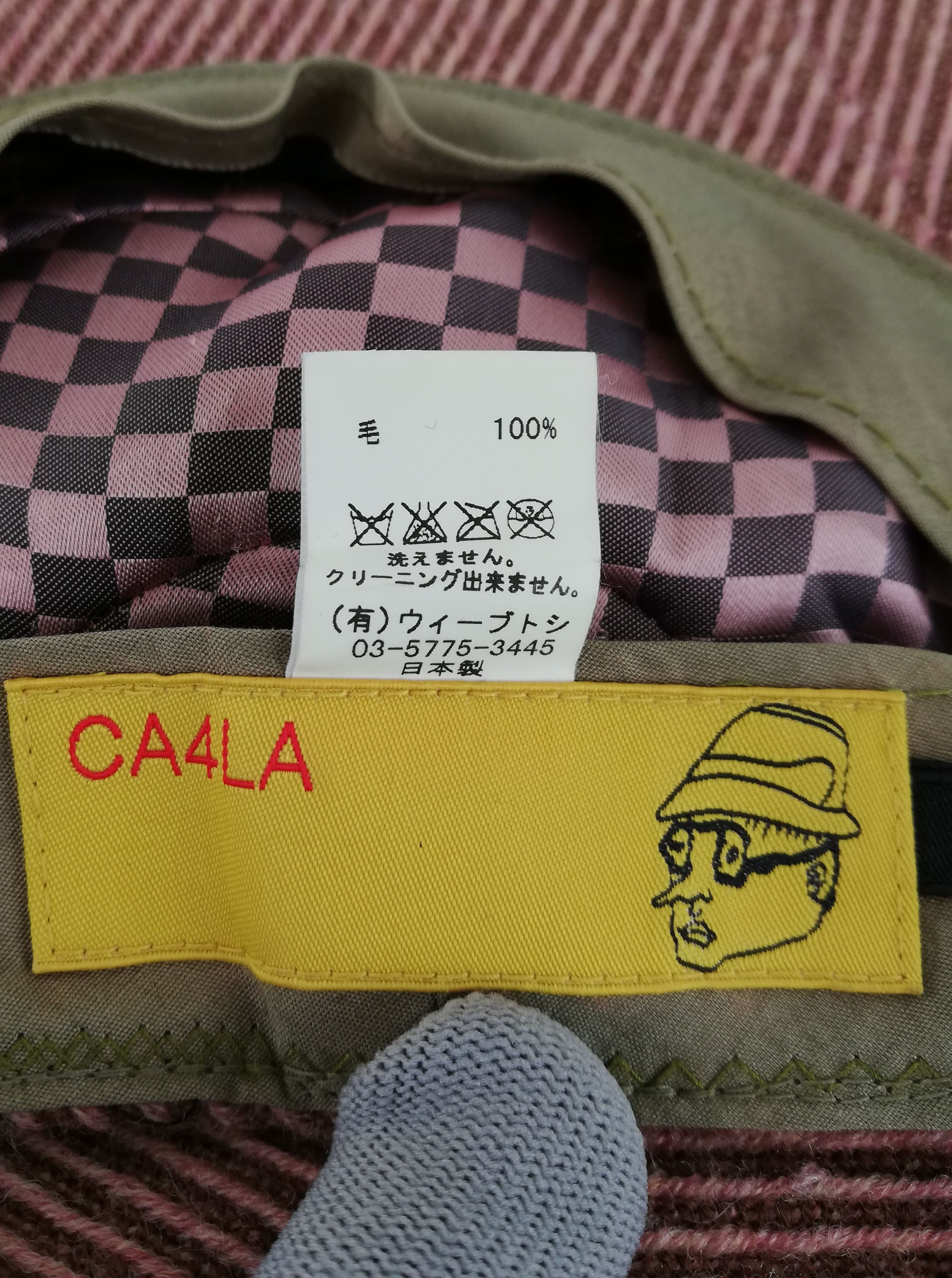 CA4LA 🔥Ca4la Corduroy Wool Newsboy Cap / Bucket Hat🔥 Size ONE SIZE - 18 Thumbnail