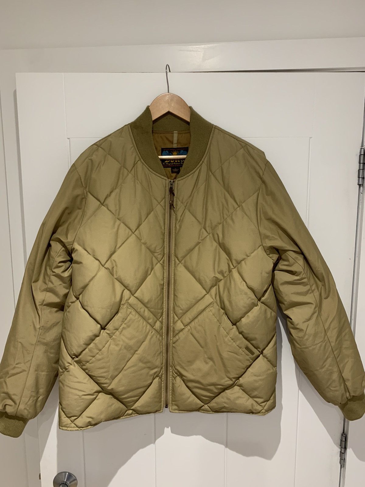 Veste Matelassée Vintage Eddie Bauer Skyliner – Taille 46 – Homme – Années 60 – Vert