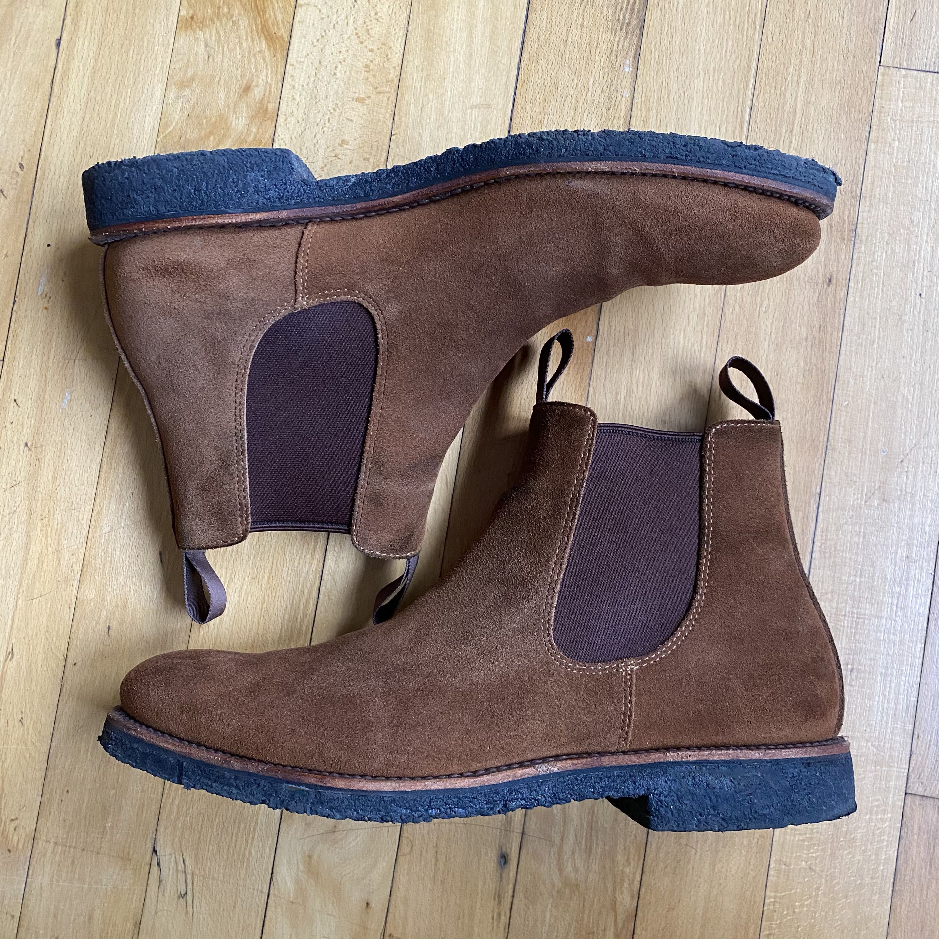 J.Crew Kenton Suede Chelsea Boot Grailed