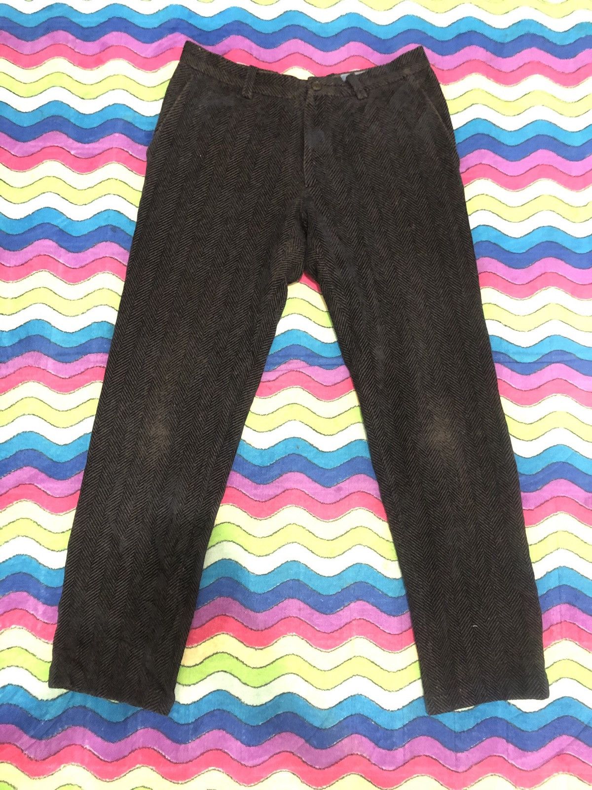 Vintage Japanese Brand BLUE BLUE JAPAN Wool Pants