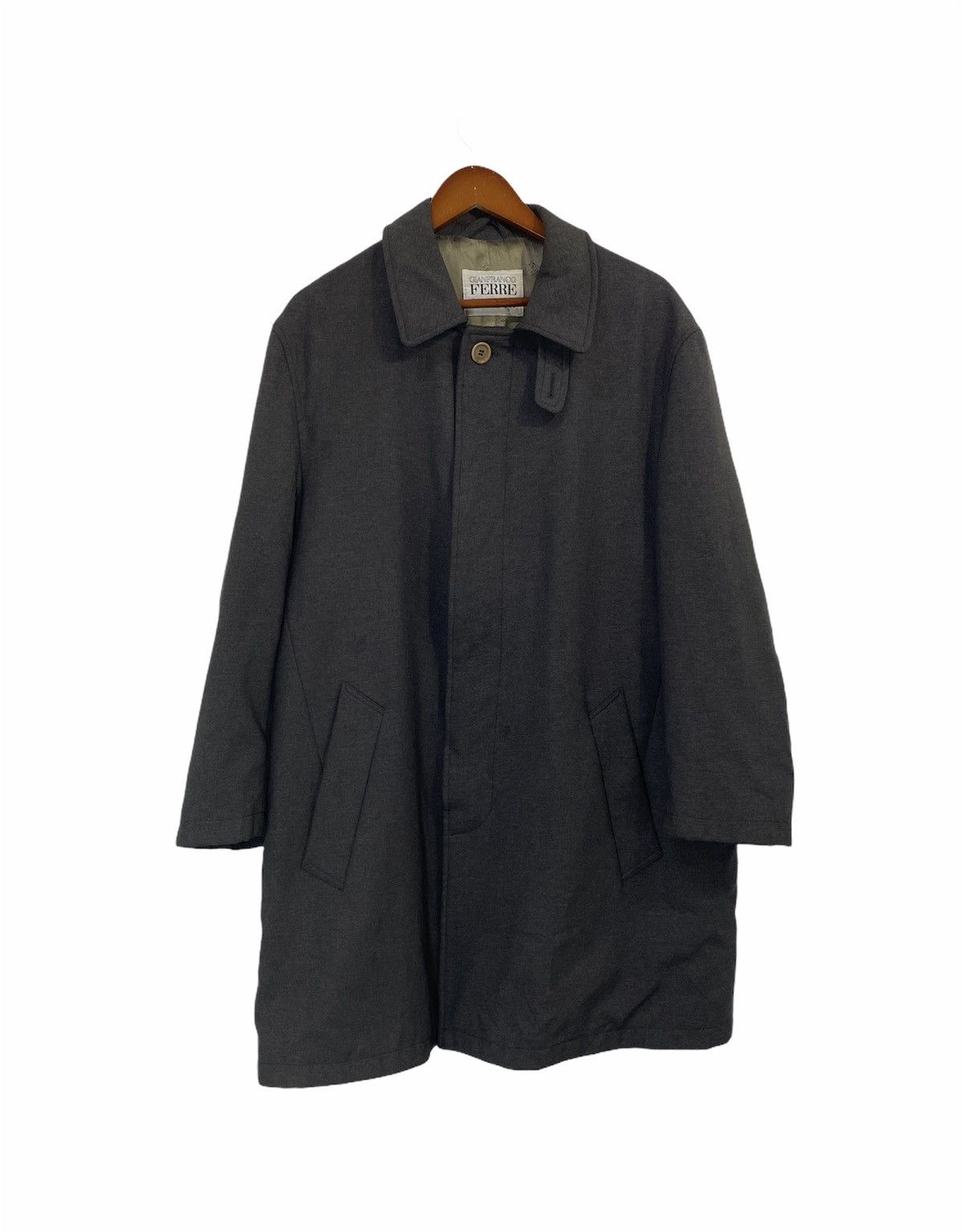 Ferre × Gianfranco Ferre Gianfranco Ferre Long Jacket Desing Luxury Design Size US M / EU 48-50 / 2 - 1 Thumbnail