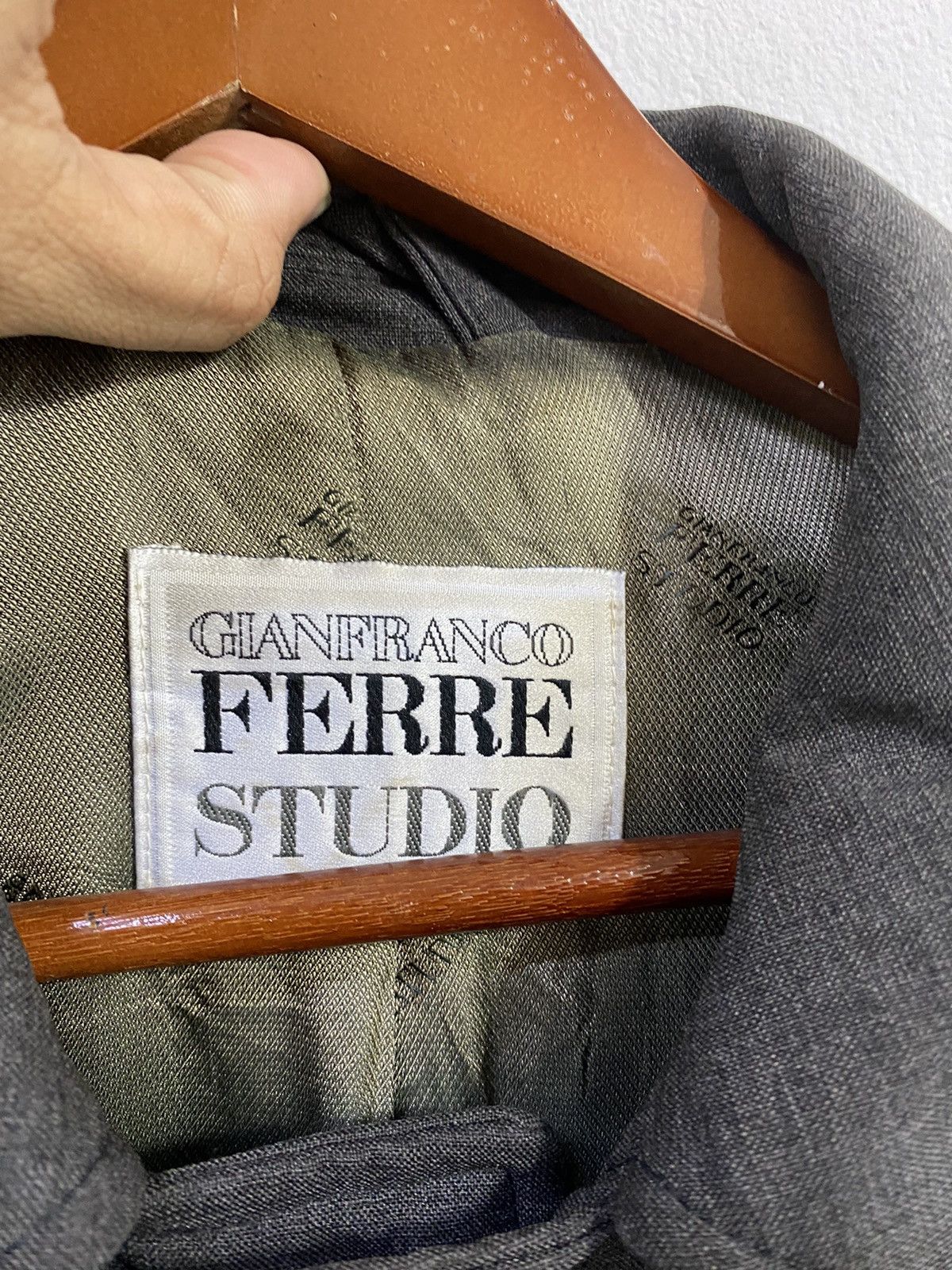 Ferre × Gianfranco Ferre Gianfranco Ferre Long Jacket Desing Luxury Design Size US M / EU 48-50 / 2 - 3 Thumbnail