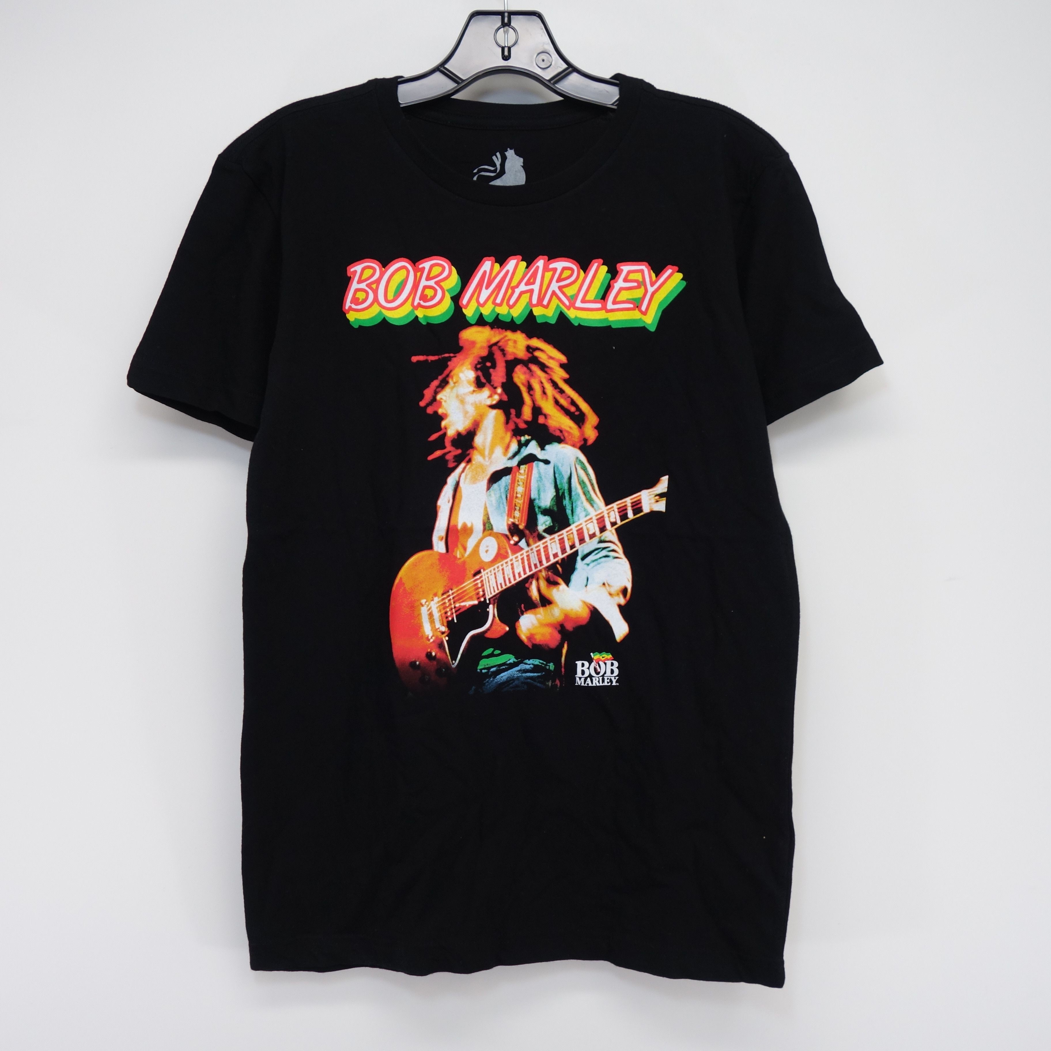 Bob Marley Vintage Guitar 70s Retro Tee T-Shirt Size XS