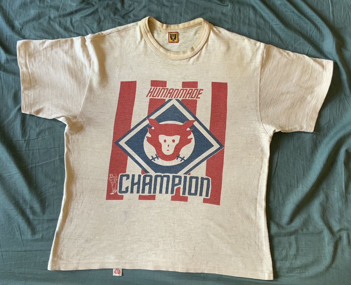Human Made Vintage Human Made T Shirt Size US S / EU 44-46 / 1 - 1 Thumbnail
