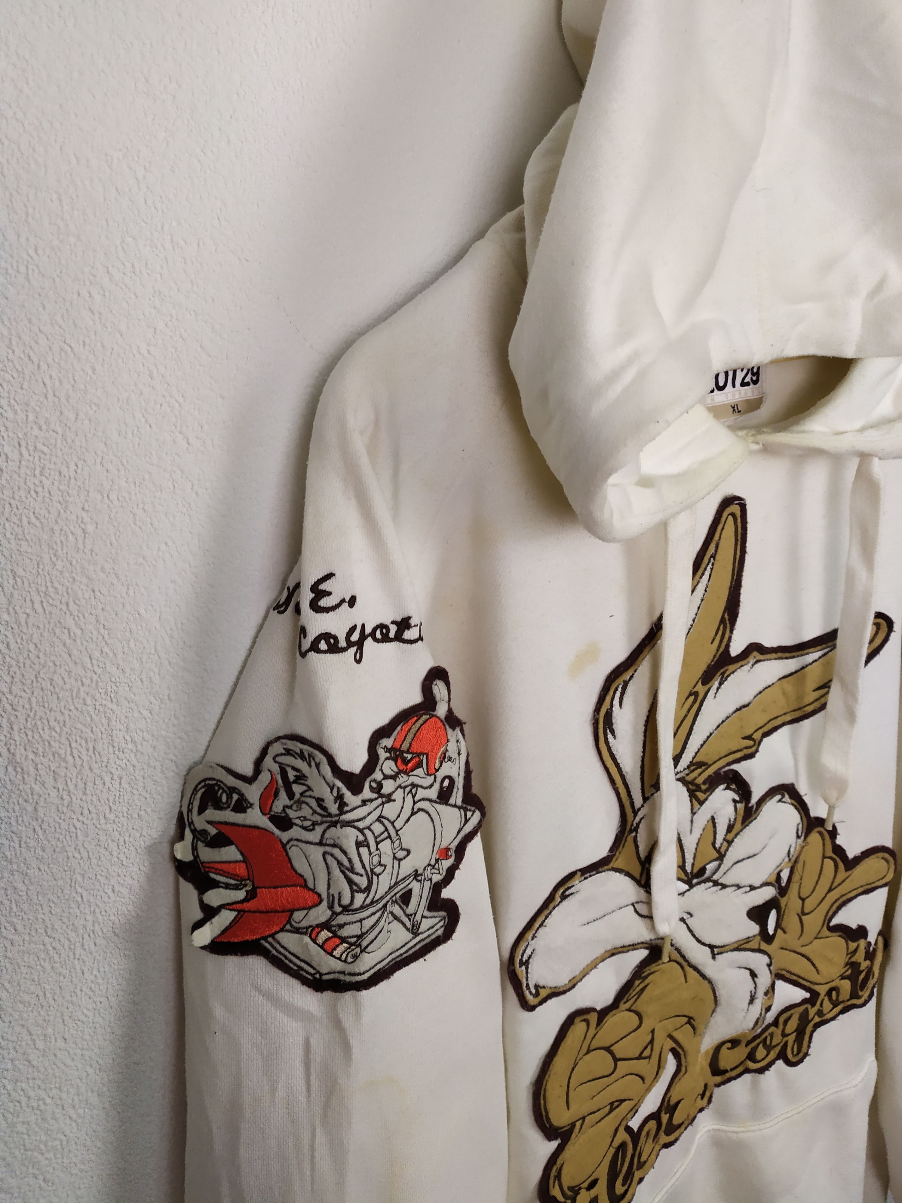 Cartoon Network Looney Tunes Wile E Coyote Sweatshirt Hoodie Size US XL / EU 56 / 4 - 6 Thumbnail