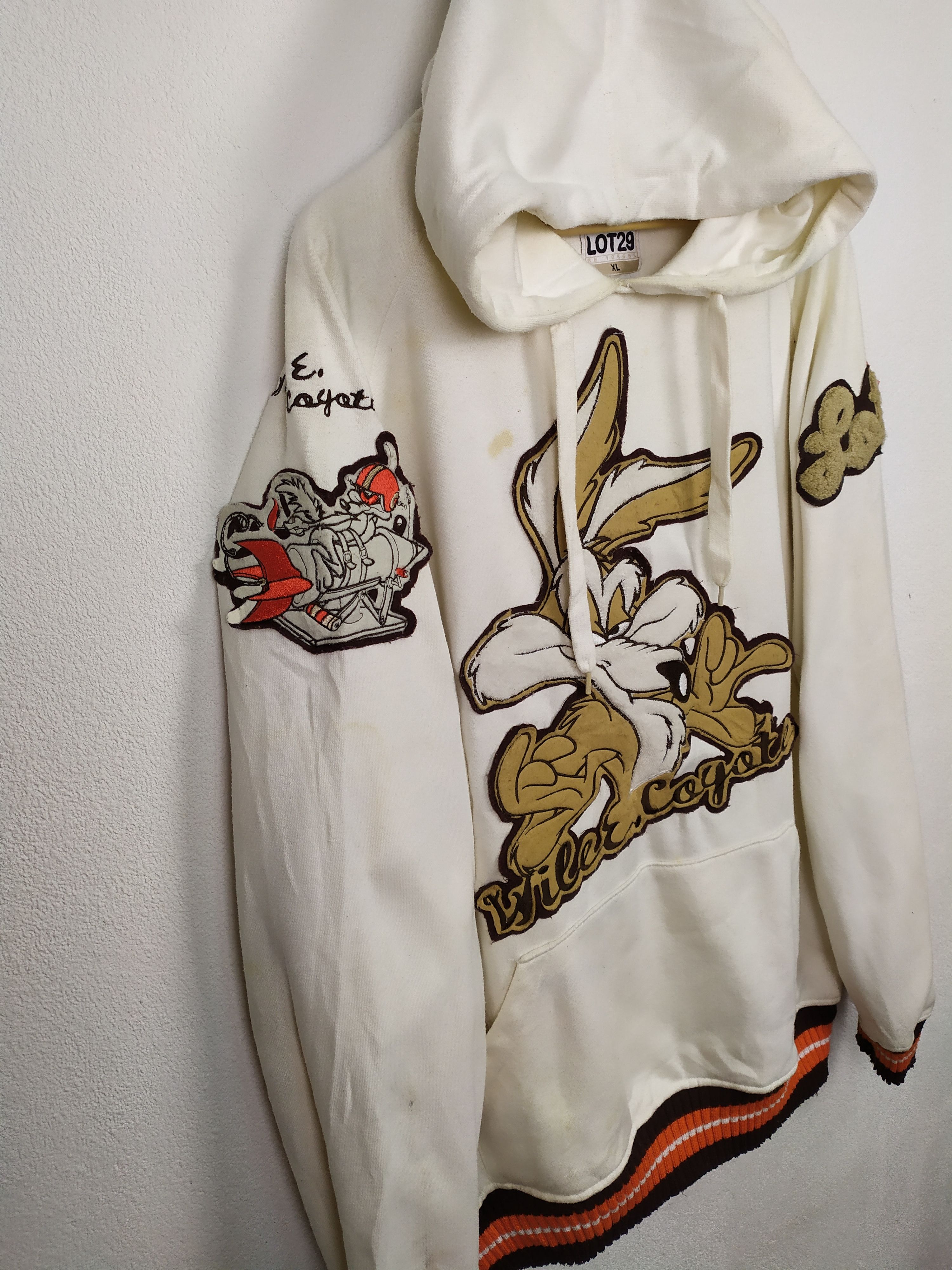 Cartoon Network Looney Tunes Wile E Coyote Sweatshirt Hoodie Size US XL / EU 56 / 4 - 5 Thumbnail