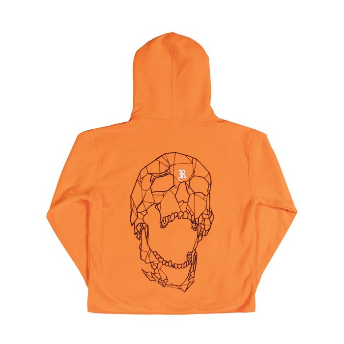 Revenge Revenge Spider Hoodie Orange Grailed