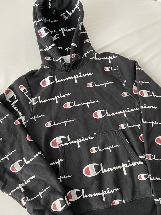 Champion cheap monogram hoodie