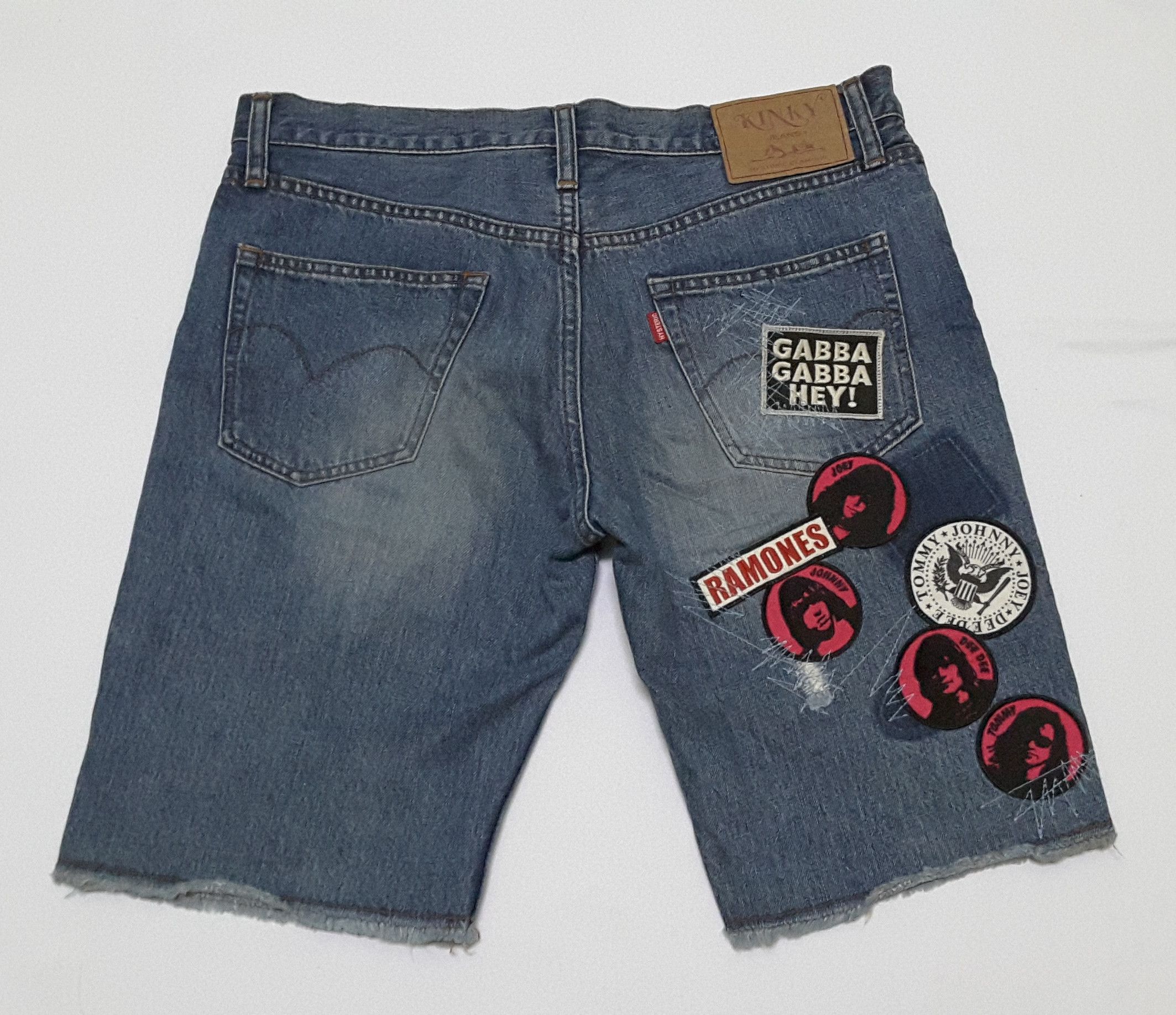 HYSTERIC GLAMOUR RAMONESツギハギデニム HYSTERIC GLAMOUR RAMONESツギハギデニム