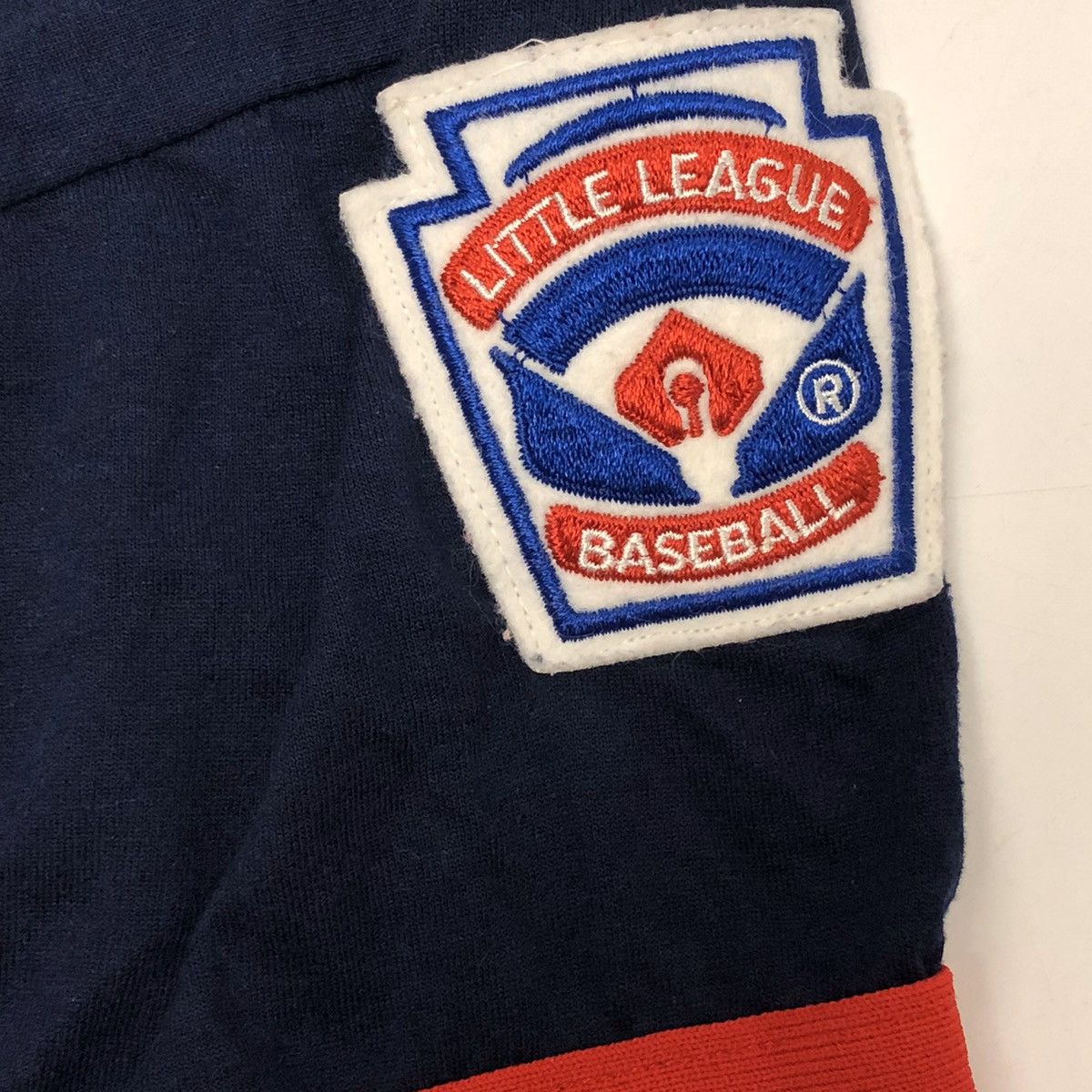 Russell Athletic 70's Vine Ingle Little League Baseball RINGER 50/50 Shirt Size US XL / EU 56 / 4 - 4 Thumbnail