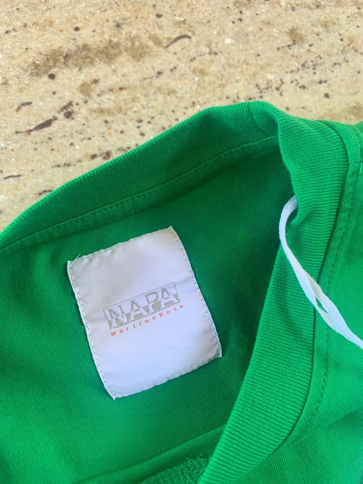Napapijri Logo Tee, LS in Green & Blue Size US M / EU 48-50 / 2 - 7 Thumbnail