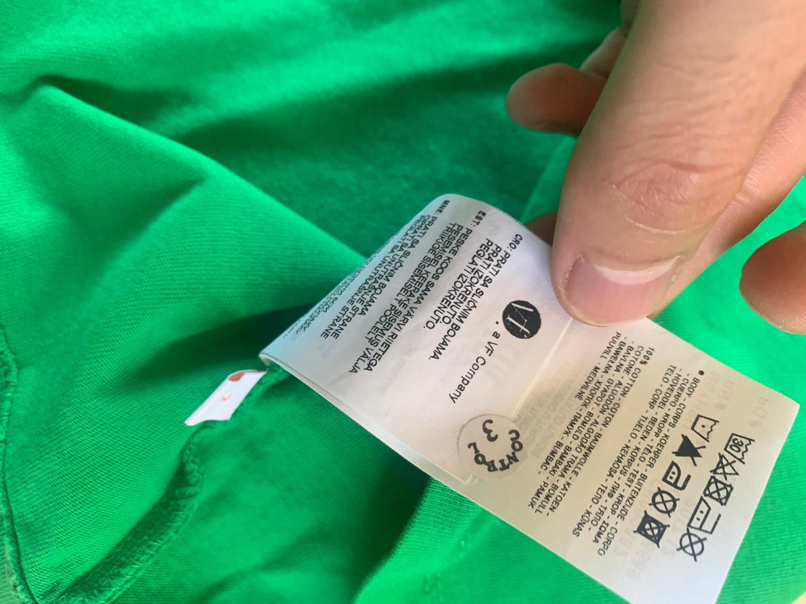 Napapijri Logo Tee, LS in Green & Blue Size US M / EU 48-50 / 2 - 16 Thumbnail