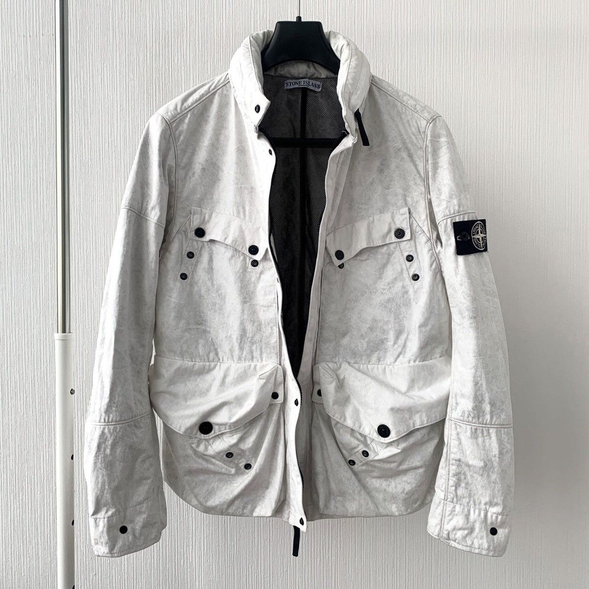 Stone Island S/S 2009 Stone Island tyvek jacket | Grailed