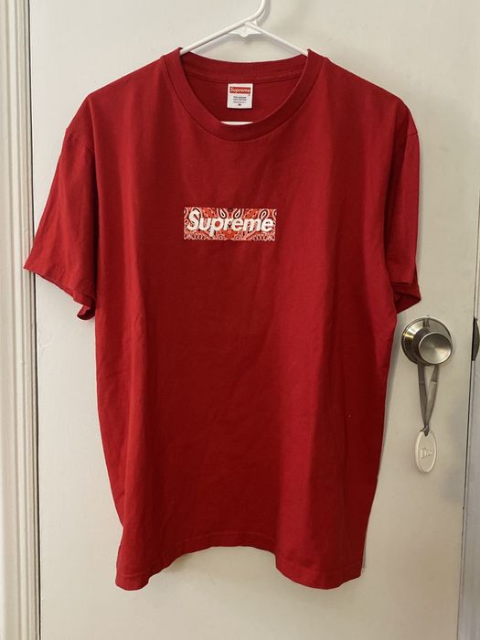 Supreme bandana store box logo red