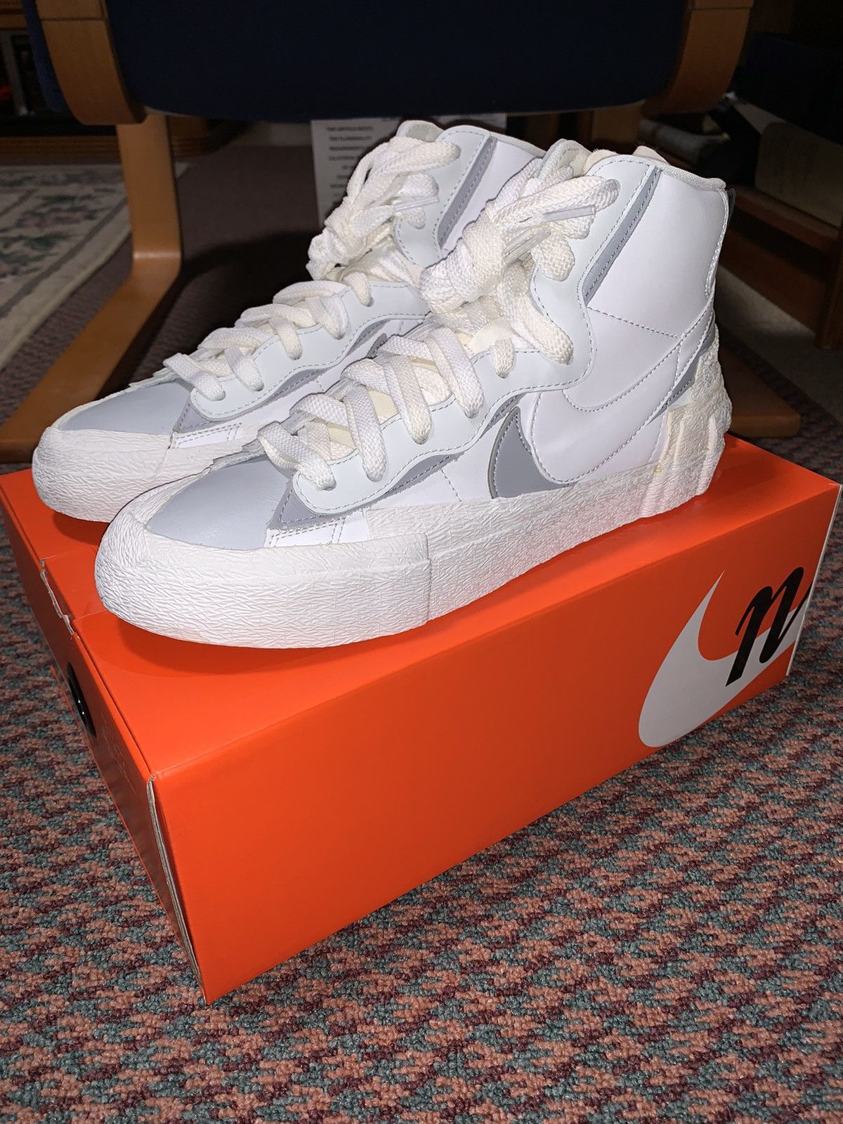 Nike × Sacai Nike Sacai Blazer Mids Size 8.5 Size US 8.5 / EU 41-42 - 1 Thumbnail