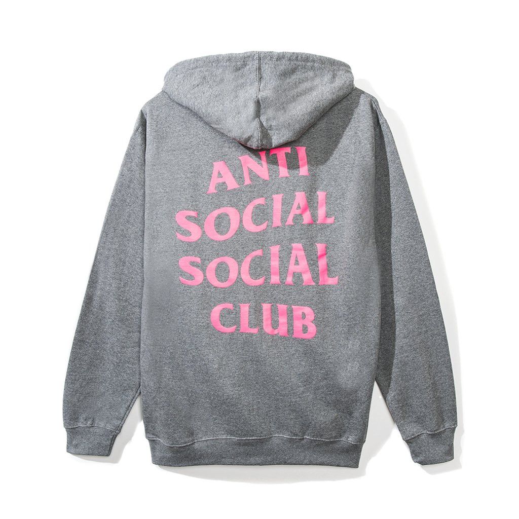 Pink Hoodie Light Pink Anti Social Social Club Anti Social Social