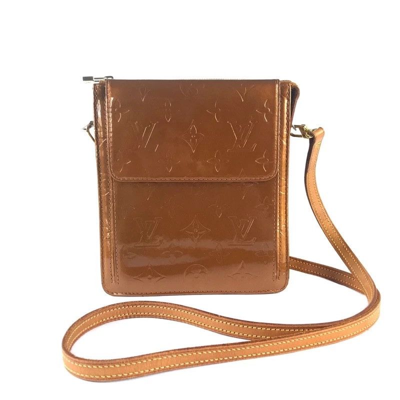 Vernis Monogram Crossbody Bag