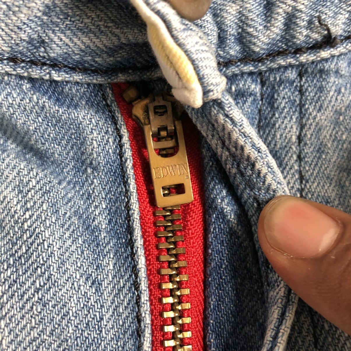 Edwin × Japanese Brand Edwin Distressed Denim Jeans Size US 34 / EU 50 - 5 Thumbnail