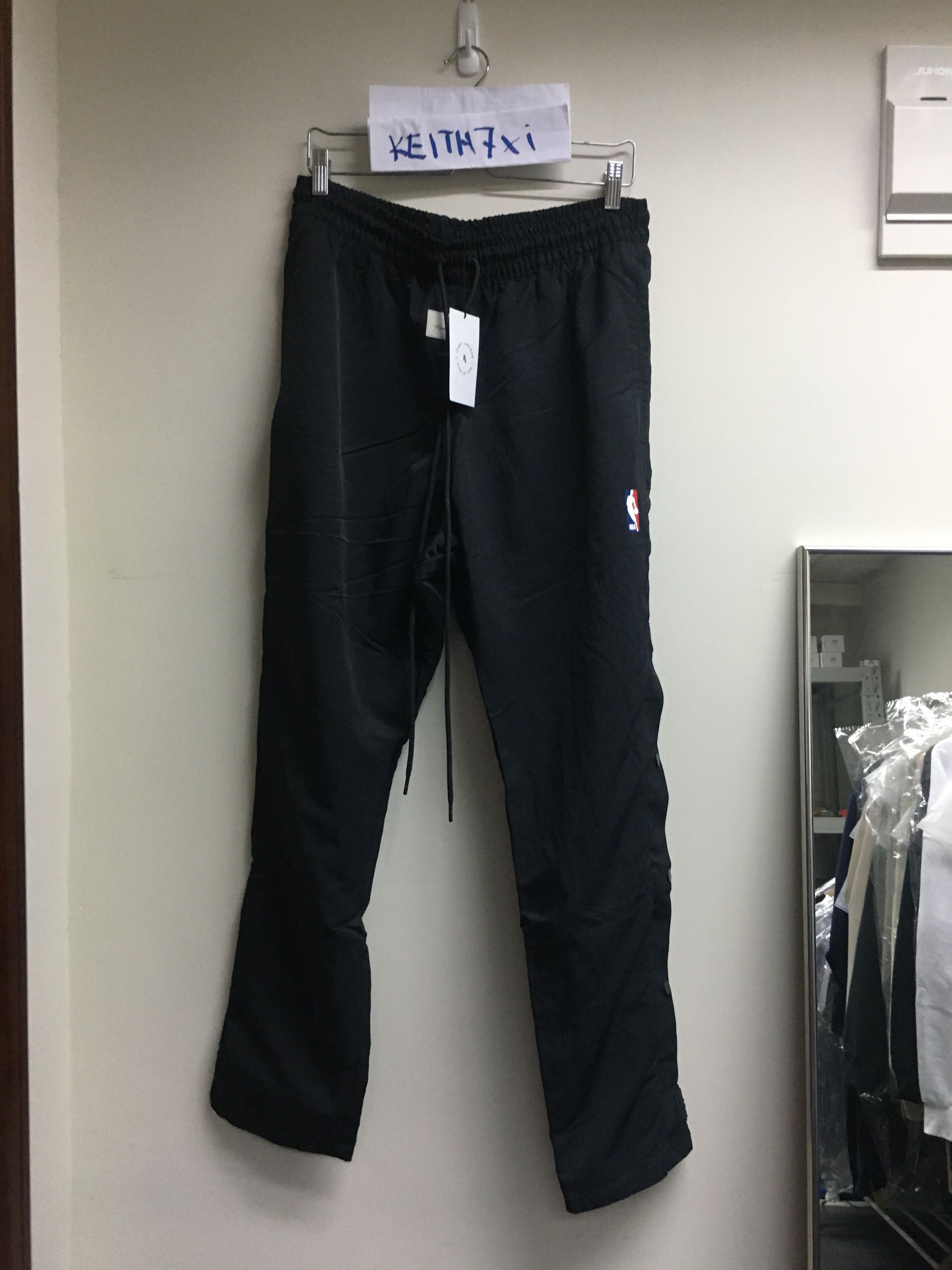 Nike NIke X Fear of God Warm up pants (Off Noir)Black | Grailed