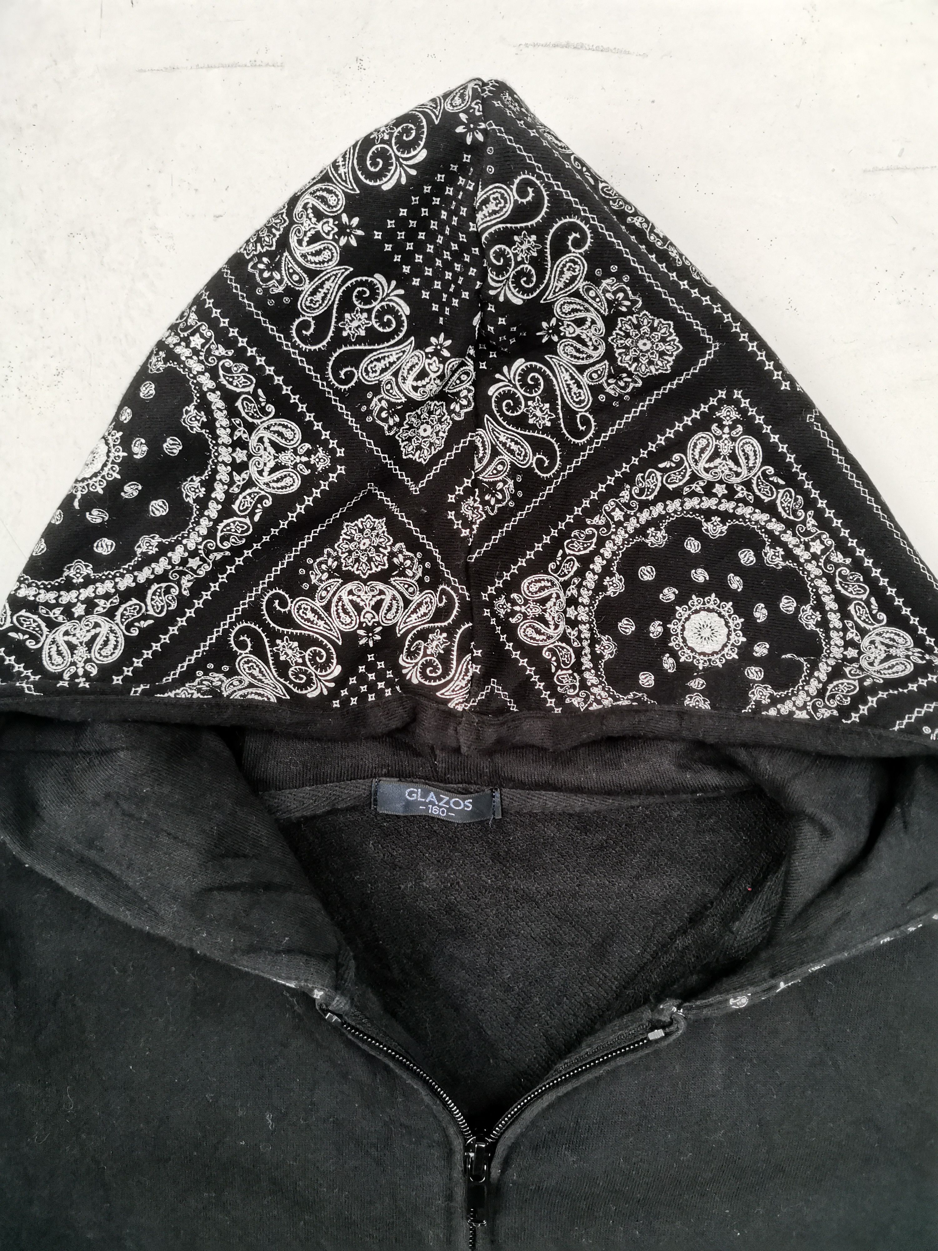 Japanese Brand Glazos Zipper Hoodie Sweatshirt Size US S / EU 44-46 / 1 - 6 Thumbnail