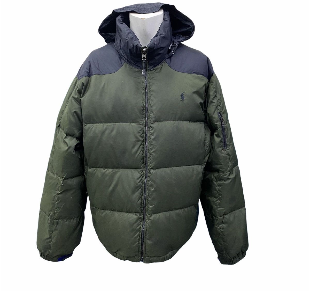 Polo Ralph Lauren Polo Ralph Laurent Down Jacket Hoodie Size US XL / EU 56 / 4 - 1 Thumbnail