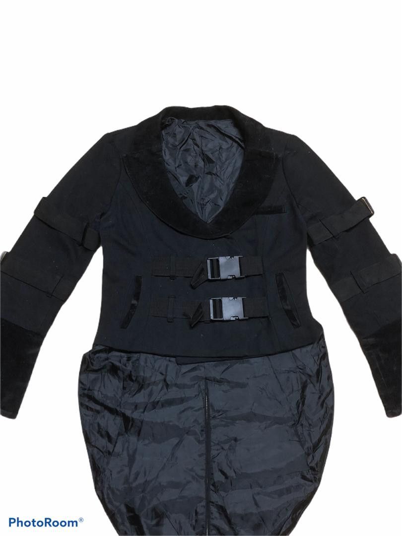 Seditionaries Black Bondage Avant Garde Style Asymmetric Size US S / EU 44-46 / 1 - 3 Thumbnail