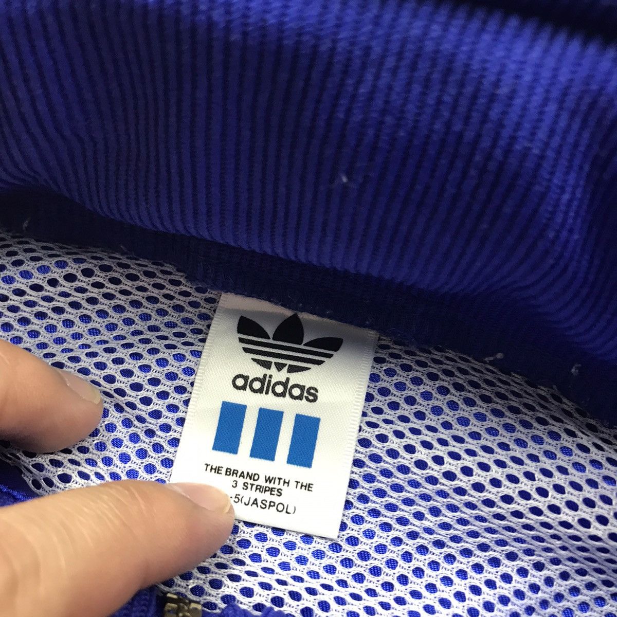 Adidas 90s vintage ADIDAS big logo trefoil track jacket Size US L / EU 52-54 / 3 - 5 Thumbnail