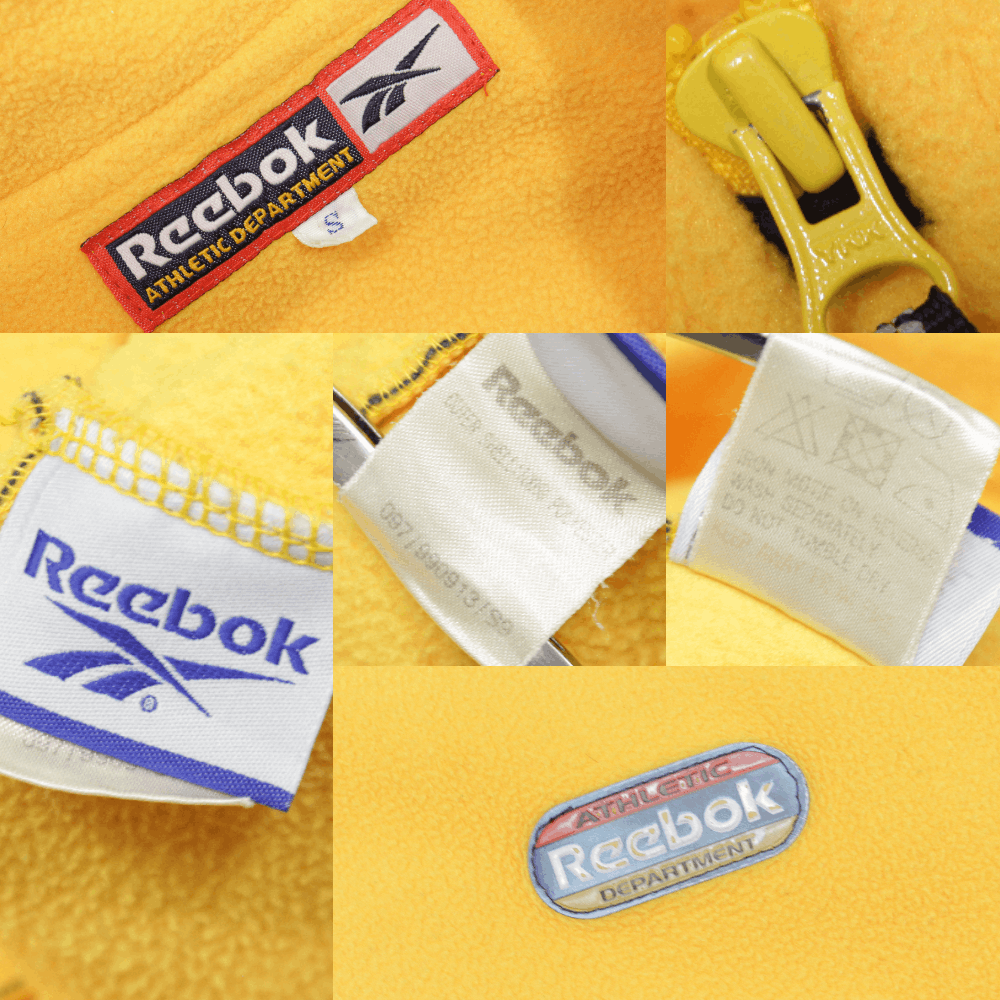 Reebok 90S Logo Fleece Vintage Size US S / EU 44-46 / 1 - 9 Thumbnail