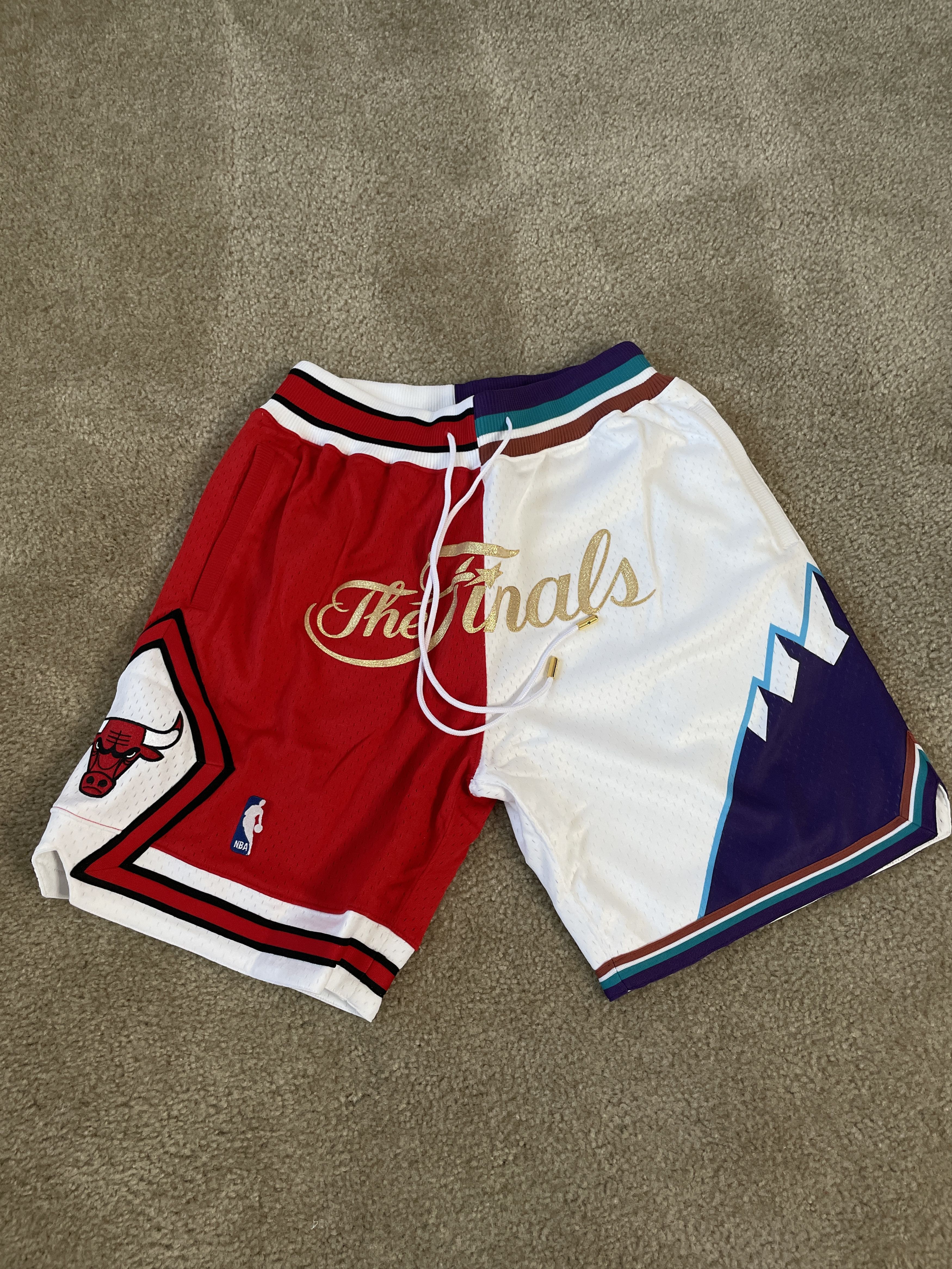 Chicago Bulls/Utah Jazz Finals Limited Edition JUST DON Shorts