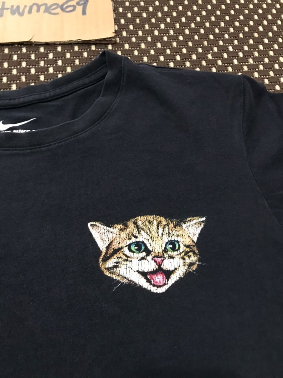 Nike Vintage Nike Sb Cat Scratch Dri Fit Grailed