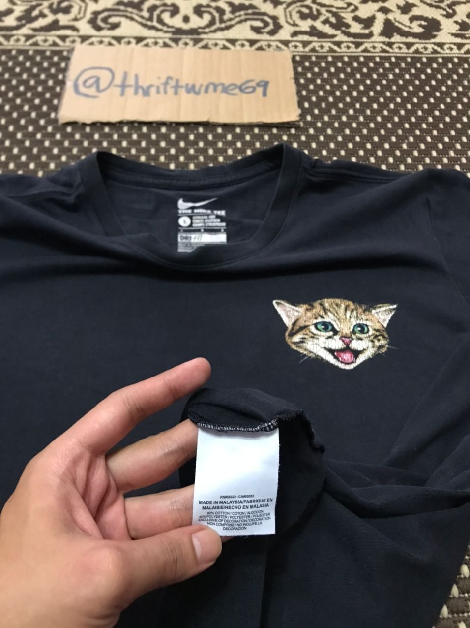 Nike sb cat scratch shirt hotsell