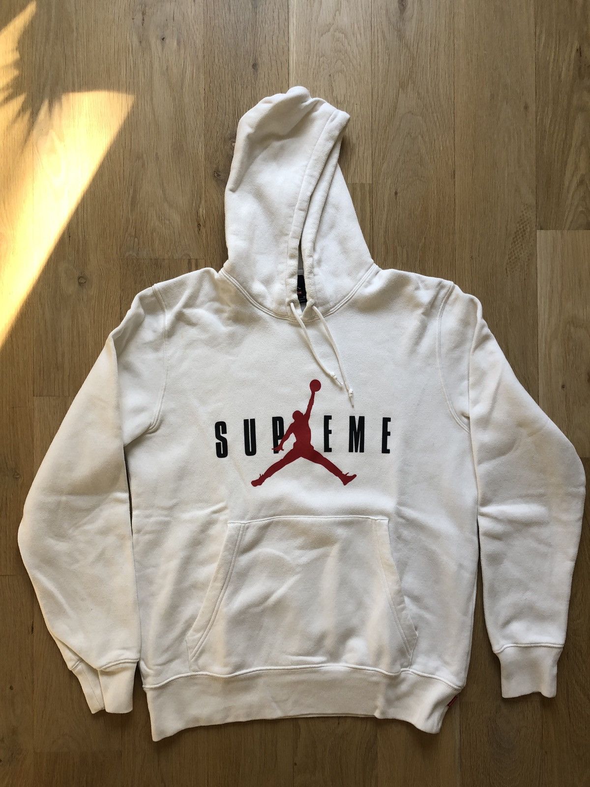 black supreme jordan hoodie