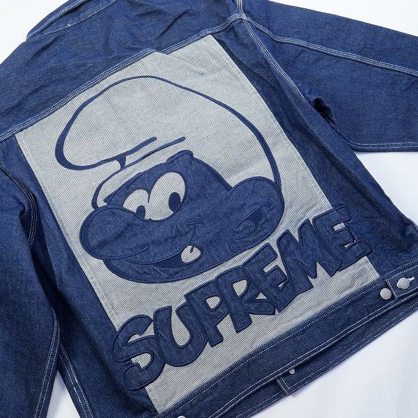 Supreme Smurf Jacket | Grailed