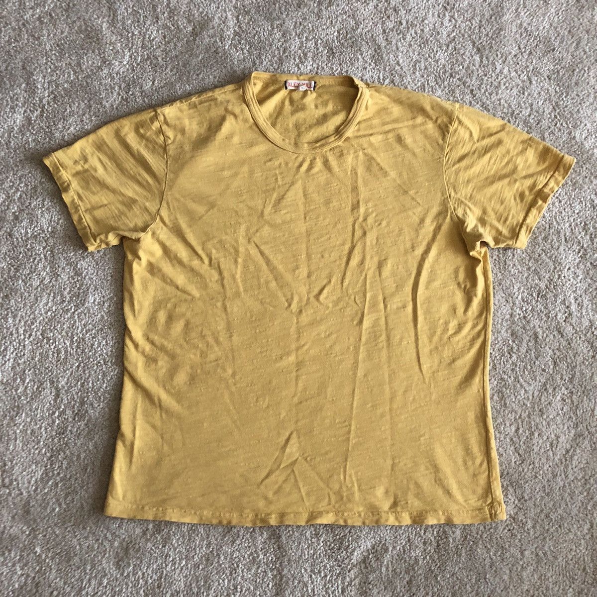 Alex Mill Textured Cotton Basic Tee Shirt Size US L / EU 52-54 / 3 - 1 Thumbnail