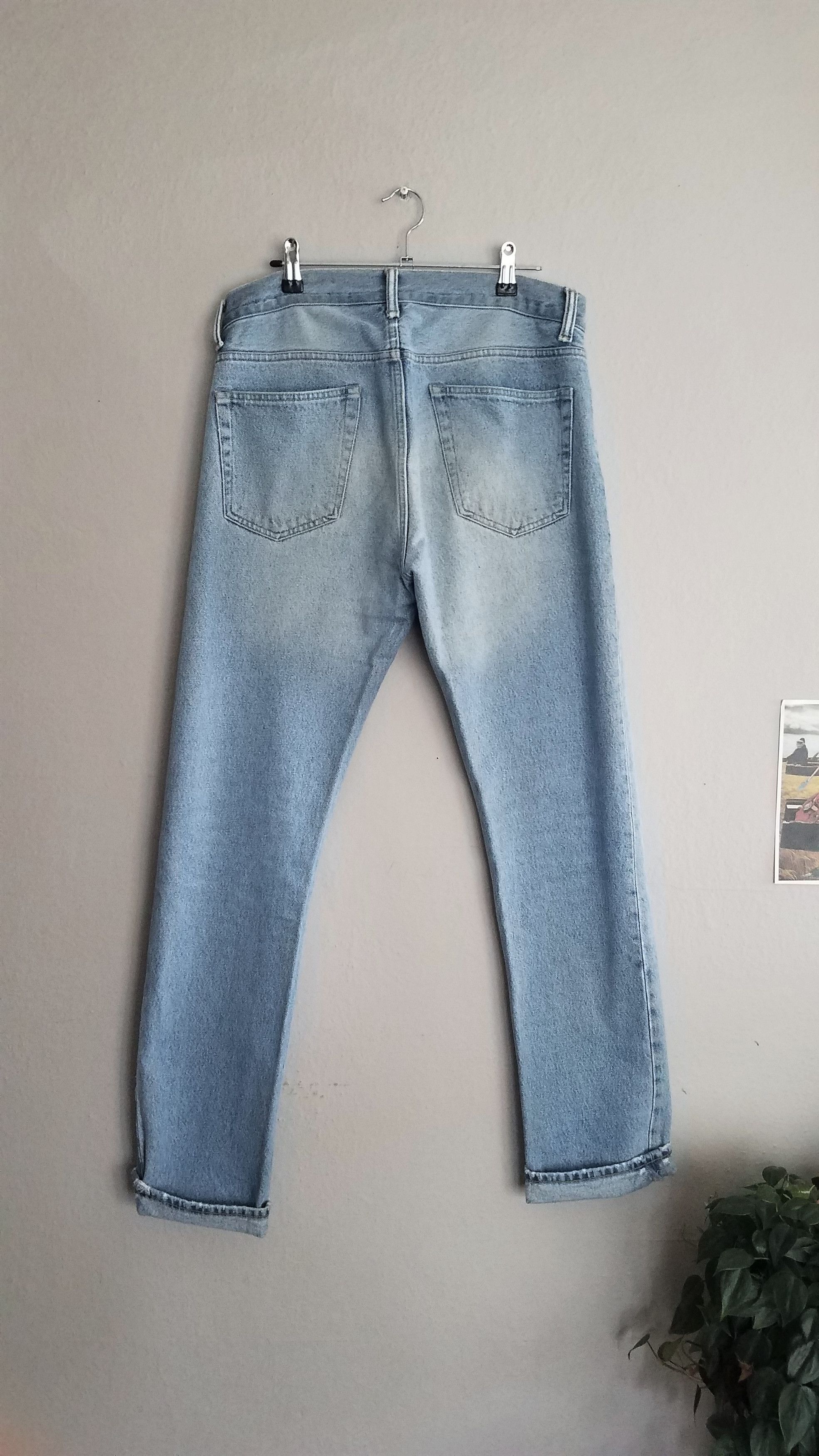 Our Legacy First Cut Light Vintage Wash Jeans Size US 31 - 3 Thumbnail
