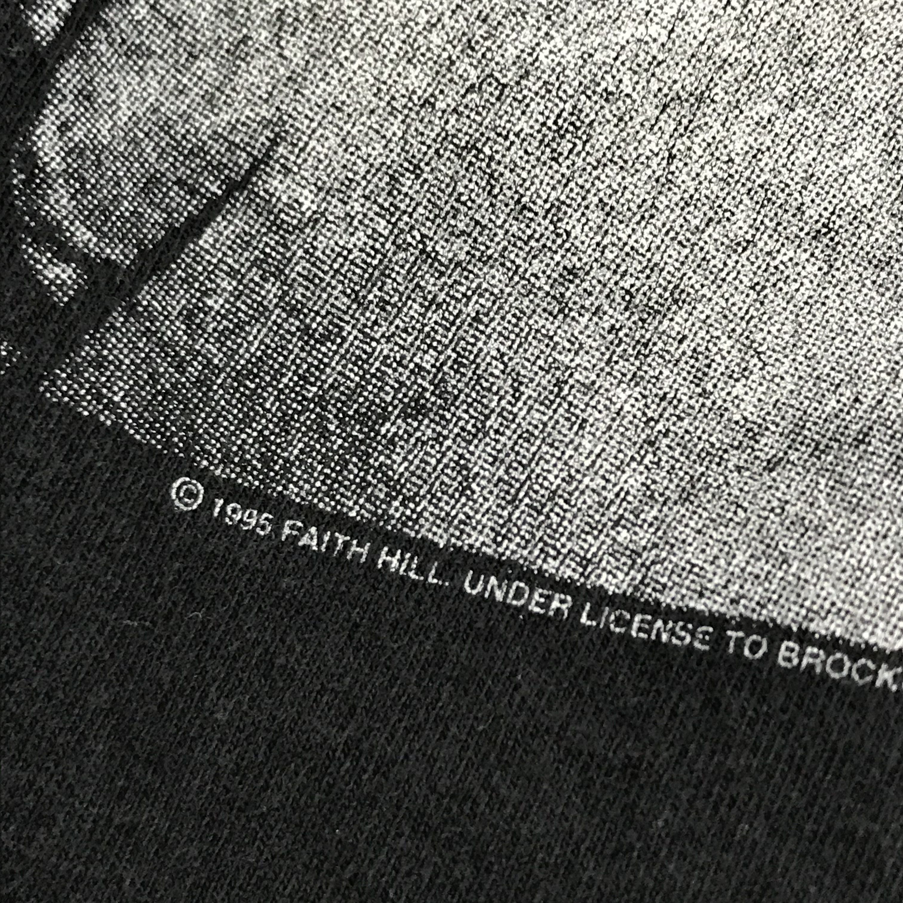 Band Tees × Brockum × Vintage Vintage Band Tee - Faith Hill It Matters To Me 1995 T-Shirt Size US L / EU 52-54 / 3 - 3 Thumbnail