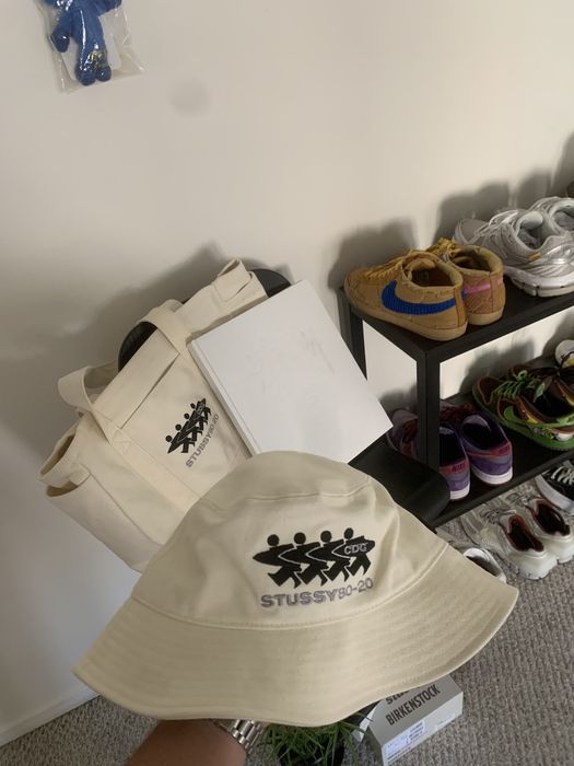 Stussy Stussy CDG 40th Anniversary Bucket Hat | Grailed